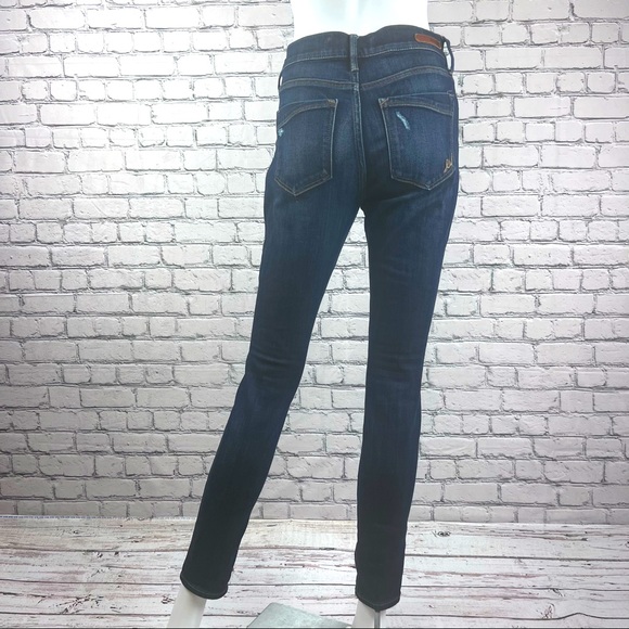 Express Distressed Mid-Rise Jeans - Picture 6 of 8